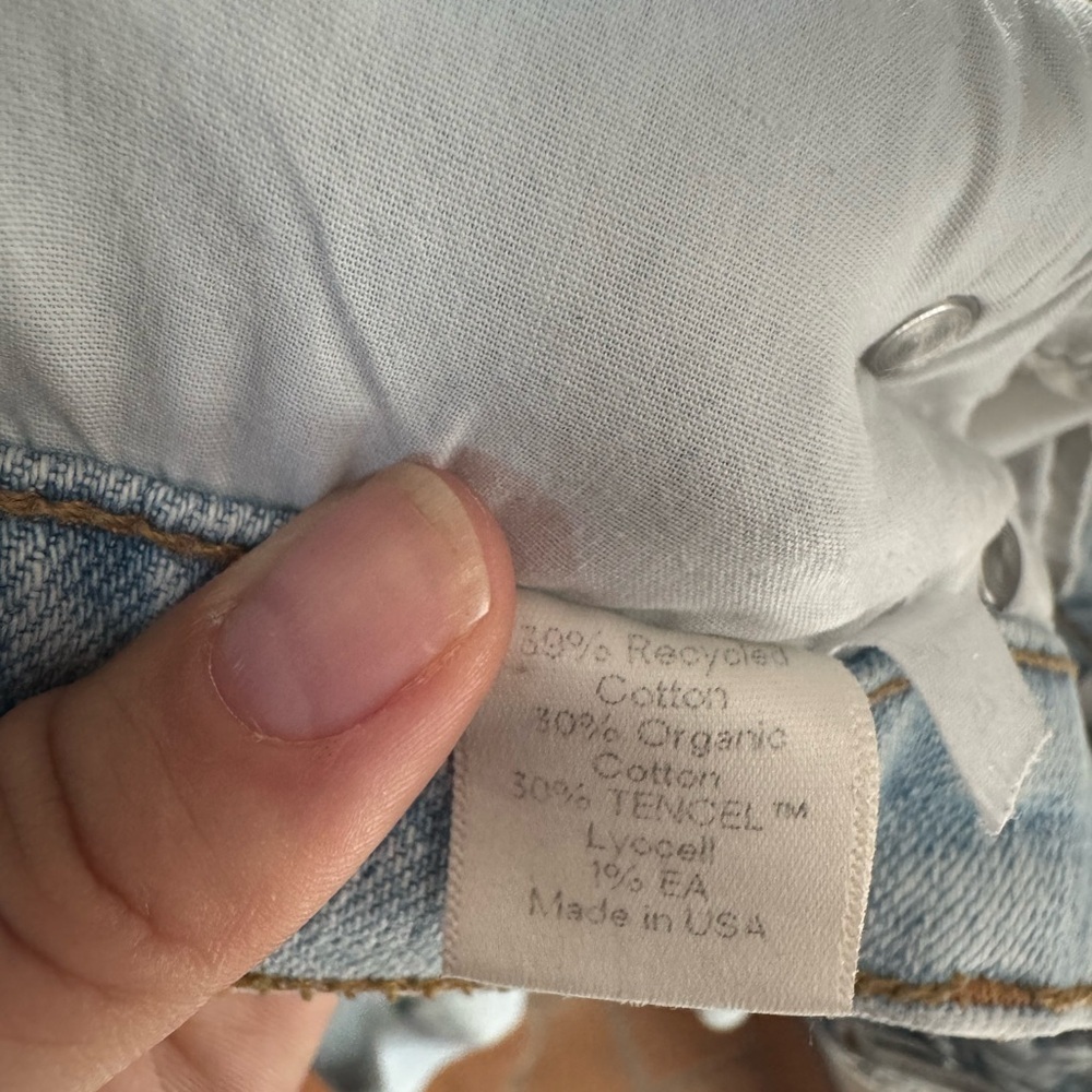 Reformation Serena High Rise Skinny Jeans Aruba Wash Minimalist Coastal 25 - Picture 6 of 6